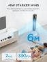 Куловиден вентилатор Midea FZ10-19BRA с дистанционно, снимка 5
