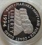 1 Долар 1994 САЩ / Сребро 0.900 , снимка 3