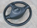 Волан с айр-бег - трилъчев, кожен, оригинален Audi A3,A4,A6,A8 !, снимка 6