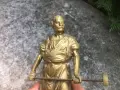 стара бронзова пластика /фигура/ КОВАЧ, снимка 7