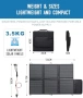 Yinleader сгъваем соларен панел 200W IP67 MC4, снимка 8