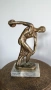 "Дискохвърлячът“ , метална статуетка, копие на известната гръцка скулптура на Мирон. , снимка 4