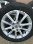 Оригинални Алуминиеви джанти 16 5х112 със летни гуми 205 55 16 дот 23г , снимка 5