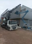 камион с кран транспорт и товаро разтоварни услуги професионално решение, снимка 8