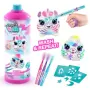 Творчески комплект Airbrush plush - Мини плюшена играчка изненада за оцветяване -2 броя / Canal Toys, снимка 1