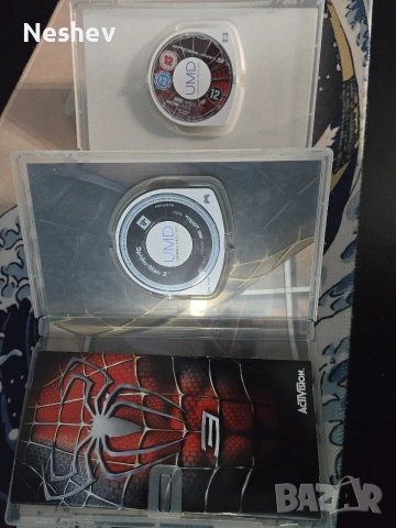 Кутия за psp 2004 spider man+ игра и филм, снимка 6 - Игри за PlayStation - 54402162
