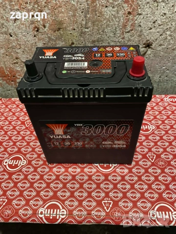 Нов акумулатор Yuasa 36 амп/ч 330 А Азиатка с гаранция