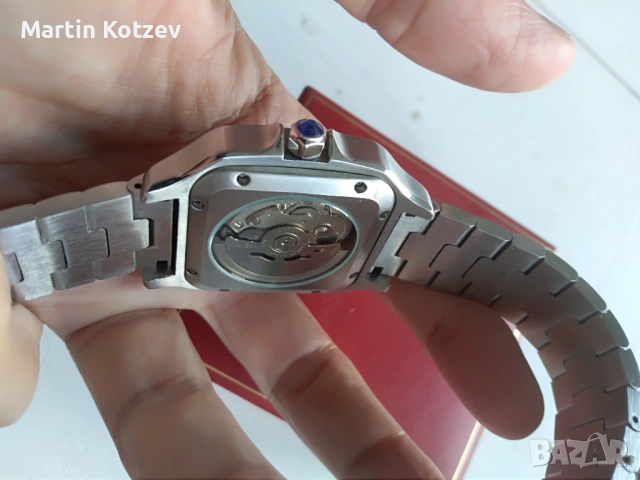 Масивен Maserati Cartier tank style, снимка 4 - Мъжки - 54808541