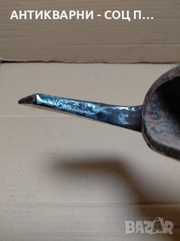 Соц Стара Ръчно Кована Брадва 1.550кг. НОМЕР 1670., снимка 8 - Антикварни и старинни предмети - 54102248