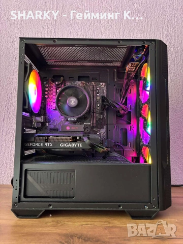 Мощен Геймърски Компютър (AM5 / Ryzen 5 7500F / RTX 3060 12GB / 32GB DDR5) – С Гаранция!, снимка 3 - Геймърски - 55068995