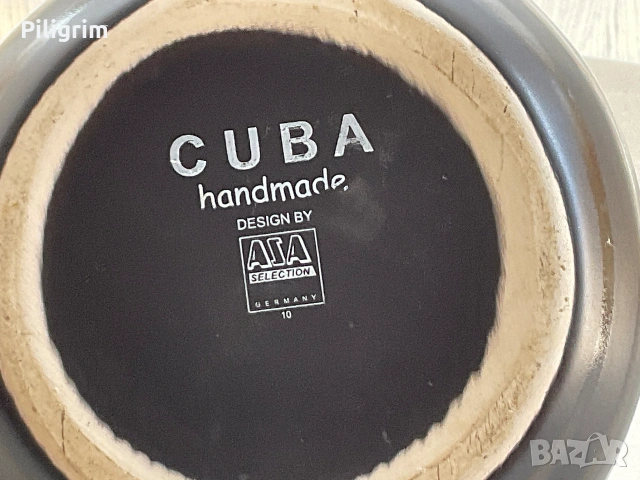 Ваза керамична «ASA Selection», модел Cuba, Германия., снимка 4 - Вази - 55216210