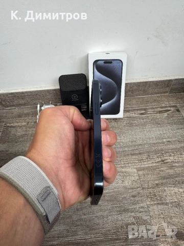 iPhone 15 pro 128GB/90% battery 🔋 , снимка 5 - Apple iPhone - 54815805