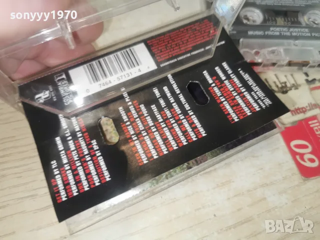 POETIC JUSTICE-ORIGINAL TAPE 1308261855H2E7R, снимка 3 - Аудио касети - 55656822