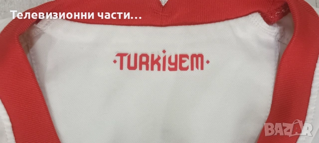 Оригинална футболна тениска Турция домакински екип 2020/2021 Nike CD0735-100,размер мъжки S, снимка 3 - Спортни дрехи, екипи - 54541344