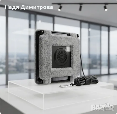 Робот за почистване на прозорци MDHL MD-M83 – Автоматично измиване с 5600Pa засмукване, снимка 3 - Прахосмукачки - 55657196