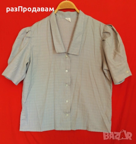 Лятна Дамска Риза - с буфан ръкави- Марка - Кипра, снимка 6 - Ризи - 54606600