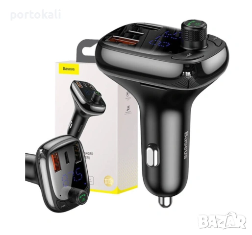 Baseus S-13 (CCTM-B01) FM Transmitter трансмитер за Радио за автомобил кола
