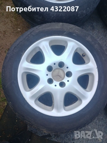 Джанти с гуми 16” 5х112 Mercedes S-class W220, снимка 12 - Гуми и джанти - 54678814