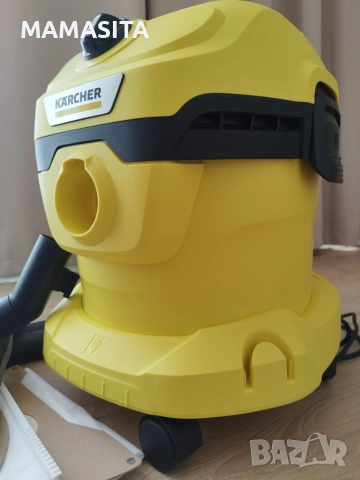 Прахосмукачка Karcher WD 2 Plus за сухо и мокро почистване, снимка 9 - Прахосмукачки - 55087635