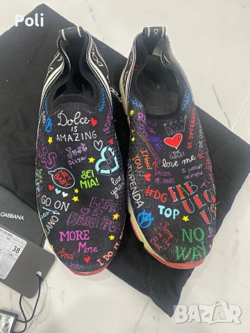 Оригинални обувки Dolce and Gabbana, снимка 3 - Дамски ежедневни обувки - 54497421