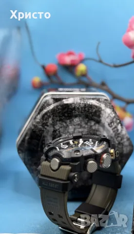 ГАРАНЦИОНЕН!!! Мъжки часовник CASIO G-SHOCK MUDMASTER GG-B100-1A3, Carbon Core Guard, Bluetooth, снимка 7 - Мъжки - 55676085