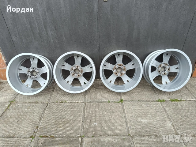 ОРИГИНАЛНИ джанти 17 ' цола 5x112 АУДИ / AUDI Volkswagen Skoda ET38 7,5J 66.6, снимка 7 - Гуми и джанти - 54207667