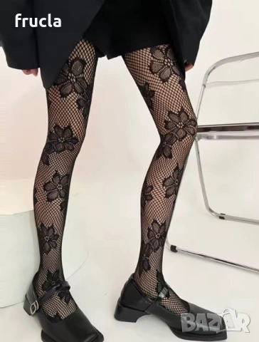 Нови Модели Фигурални Чорапогащници Мрежа , снимка 5 - Други - 54237562