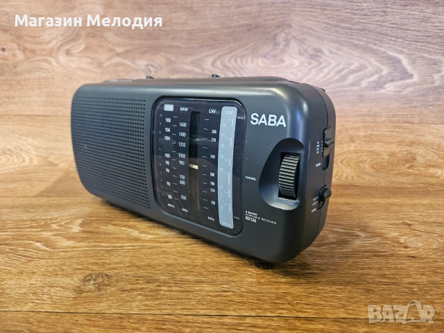 Радио SABA RX 126 – Ретро класика с отличен обхват четирибандов преносим радиоприемник (транзистор)​, снимка 13 - Радиокасетофони, транзистори - 55100837