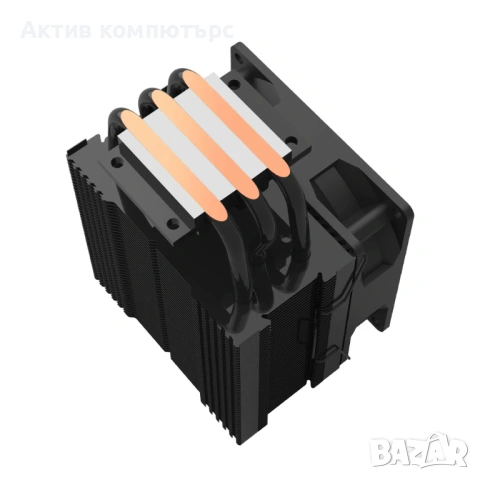 Zalman охладител за процесор CPU Cooler CNPS4X BLACK V2  LGA1851/AM5, снимка 4 - Други - 54469562