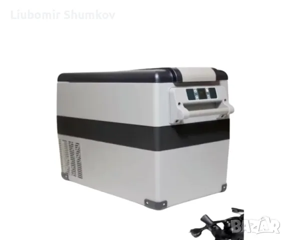Автомобилен хладилник с компресор, интелигентен охладител CF55, 12/24V, с LCD дисплей и Bluetooth 