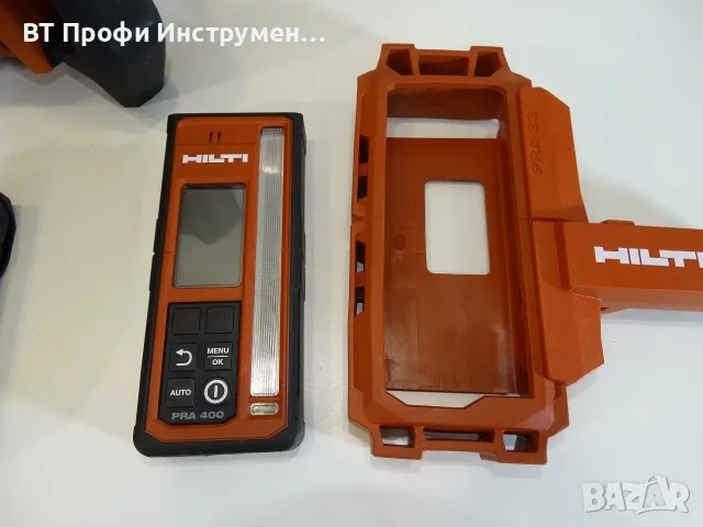2026 - Hilti PR 400 - 22 Nuron - Ротационен лазерен нивелир за два ската, снимка 8 - Измервателни инструменти - 55567548