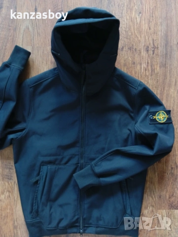 Stone Island - мъжко софтшел яке р-р S, снимка 2 - Якета - 54393388