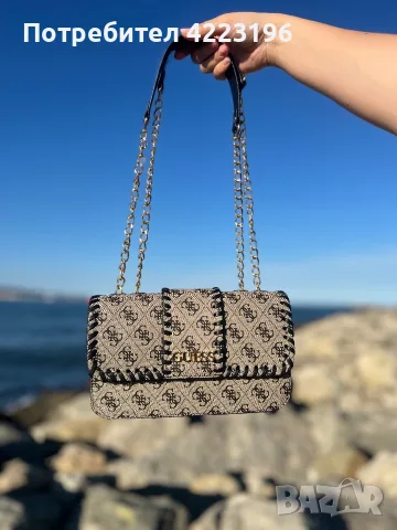 Guess  бежов цвят, снимка 3 - Чанти - 55309818