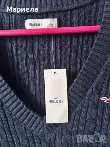 Hollister пуловер, снимка 3 - Блузи с дълъг ръкав и пуловери - 54877596
