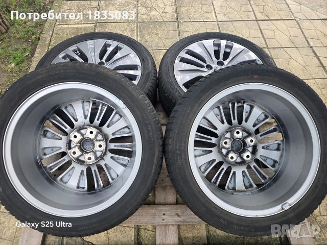 Лети джанти 17ки 5х114.3 Suzuki + зимни гуми 205/50/17 Hankook, снимка 9 - Гуми и джанти - 55289128