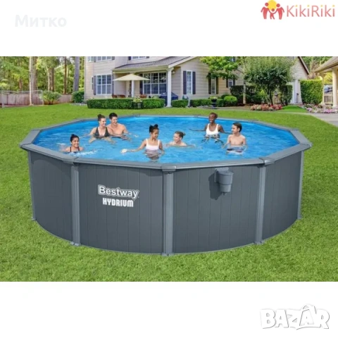 Басейн метал Bestway Hydrium 5.49м-1.32м 2г гаранция