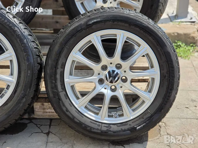 5х112 16 Джанти VW Passat Golf Caddy Touran 5x112, снимка 4 - Гуми и джанти - 55063559
