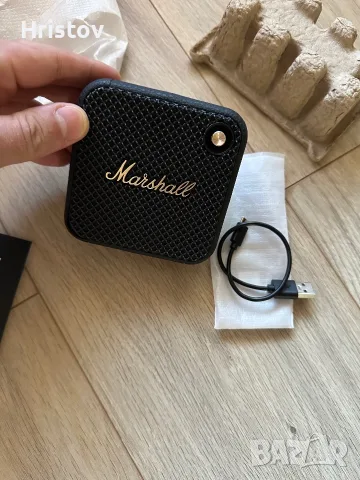 Bluetooth Колонка Marshall Willen, снимка 3 - Bluetooth тонколони - 55482506