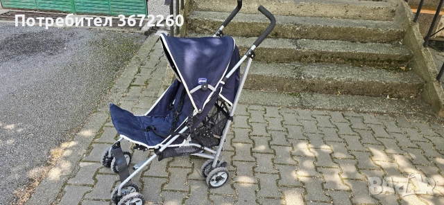 Лятна сгъваема детска количка Chicco , снимка 2 - Детски колички - 55176448