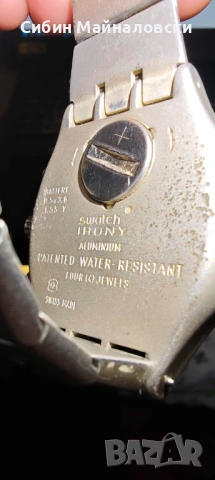 Swatch Irony Chronograph работещ, профилактиран — €65, снимка 4 - Мъжки - 54212574