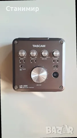 Продавам аудио интерфейс Tascam US-366 (USB 2.0)