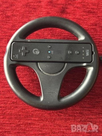 контролер за Nintendo Wii Mario kart, снимка 2 - Nintendo конзоли - 55310361
