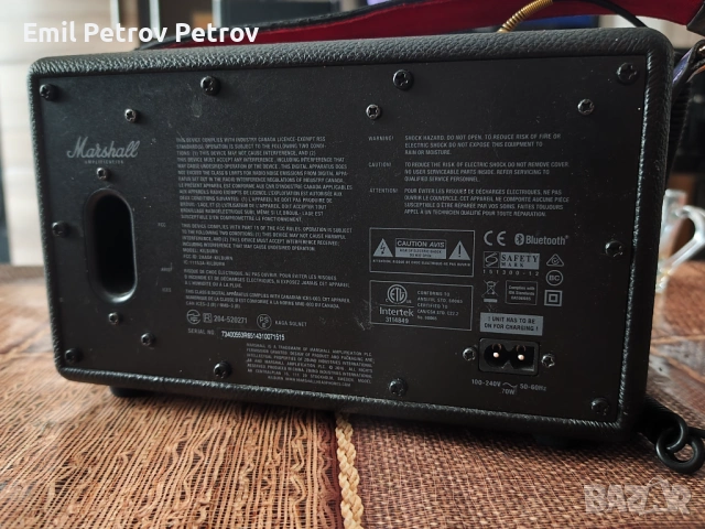 🌟🌟🌟  Marshall Kilburn I преносима bluetooth тонколона, снимка 4 - Тонколони - 54582571