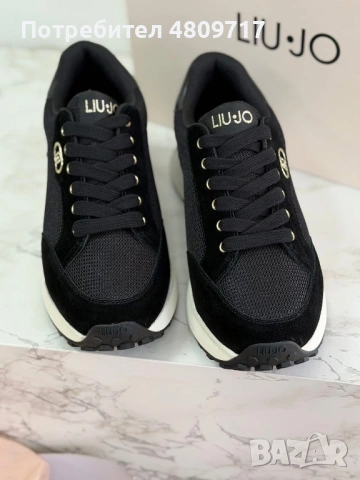 Нови Liu Jo   Естествен велур, снимка 2 - Маратонки - 54331138