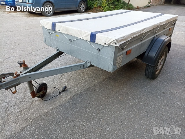 регистрирано ремарке 210х122 см., снимка 2 - Ремаркета - 55165697