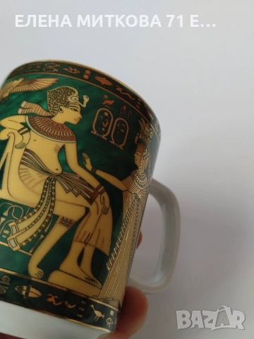 *Fathi Mahmoud* египетски порцеланови чаши, снимка 9 - Чаши - 54635359