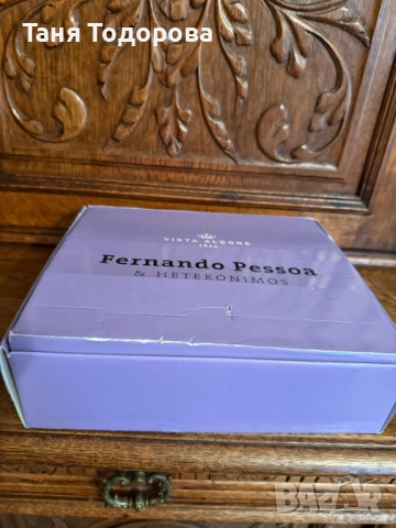 Неизползван комплект от 6 еспресо чаши с чинийки от португалската марка Vista Alegre, снимка 4 - Колекции - 54073822