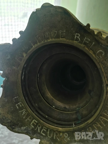 Стара газена лампа. , снимка 3 - Настолни лампи - 54309512