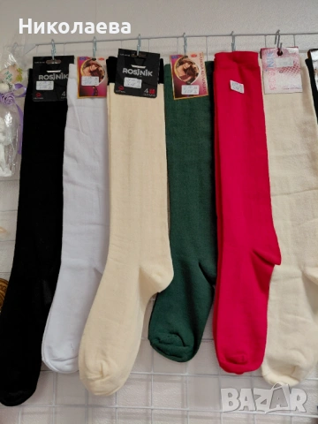 3/4 ПАМУЧНИ ЧОРАПИ С ФОЛКЛОРНИ МОТИВИ!, снимка 3 - Дамски чорапи - 50315246