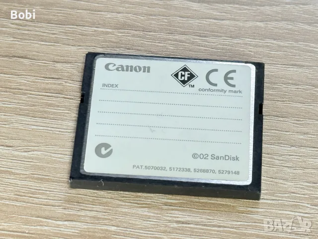 3 броя CompactFlash (CF) карти – 2× SanDisk Ultra II 2GB + Canon FC-32M , снимка 9 - Чанти, стативи, аксесоари - 55310829